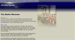 Desktop Screenshot of bellermuseum.com